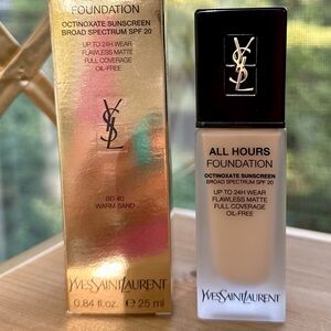 Yves Saint Laurent- All Hours Foundation- Warm Sand BD40 - brand new/unused
